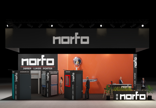 BRD 2025 Norfo Skisse Stand