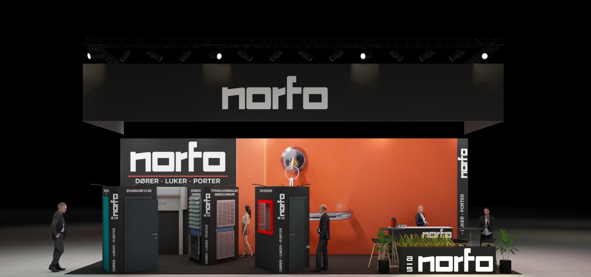 BRD 2025 Norfo Skisse Stand