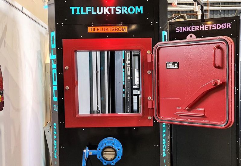 Norfo Tilfluktsrom Utstyr Befaring 1000X563. Foto Teknisk Ukeblad