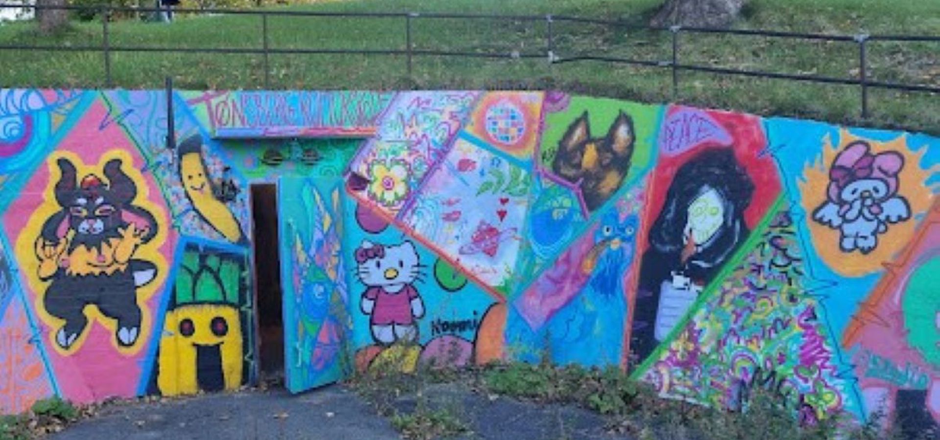 Bilde Hovedinngangen Til Offentlig Tilfluktsrom I Tønsberg Sentrum 1200X627