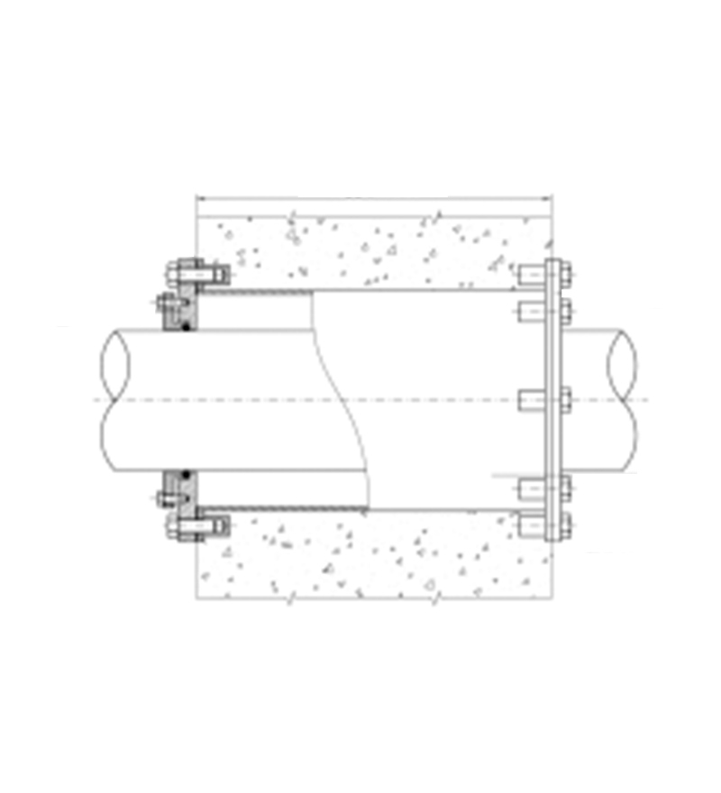 Gass- og trykktett gjennomføring 81 4
