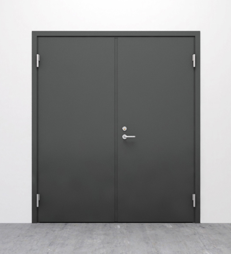 Branndør innerdør HI-BDD tofløyet fra AS Norfo