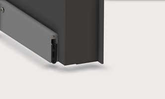 Utenpåliggende tetningsterskel