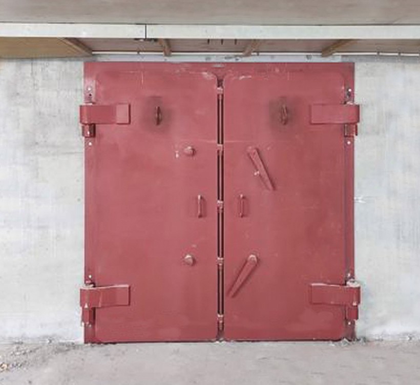 Tilfluktsrom Dør Ny Britt