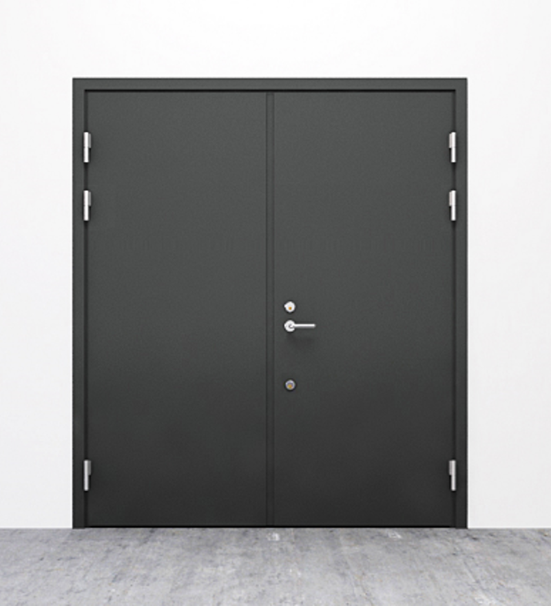 Branndør sikkerhetsdør innerdør RC3 tofløyet fra AS Norfo