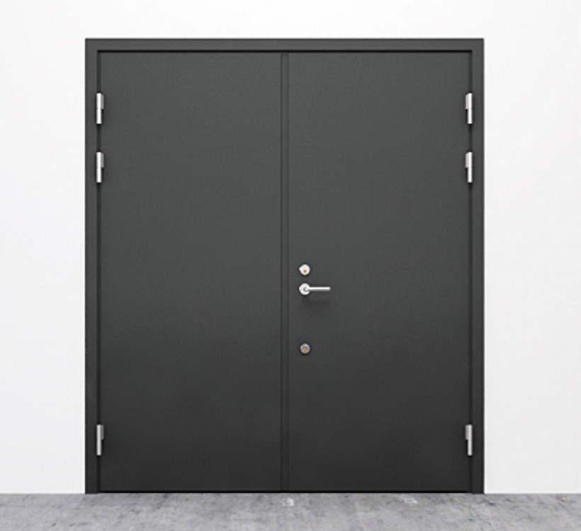 Branndør sikkerhetsdør innerdør RC3 tofløyet fra AS Norfo